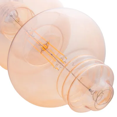 Llambë LED filament, 8W, E27, 3000K, ngjyrë ari, e zbehtë, FH4053.02 - 4