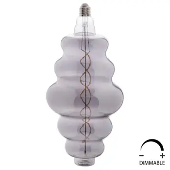 Llambë LED filament, ngjyrë tymi, FH4056.03, 8W, E27, 3000K, e zbehtë