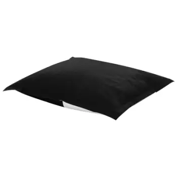 Pouf Bloom për plazh, ngjyrë e zezë, me mbrojtje UV, 125x145 cm