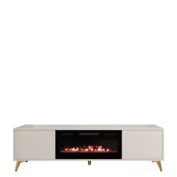 Komodë për TV me kaminë Siprynt 2D EF (184 x 53 x 40)