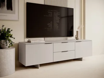 Komodë për TV 2D2S ALMA, bezhë - 2