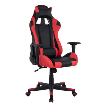 Karrige për lojëra FH1137.01, e zezë/e kuqe