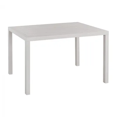 Tavolinë alumini 120x80 e bardhë FH5570.01 - 1
