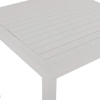 Tavolinë alumini 120x80 e bardhë FH5570.01 - 4