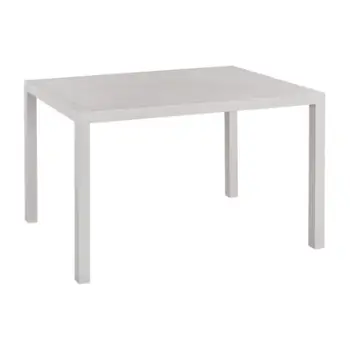 Tavolinë alumini 120x80 e bardhë FH5570.01