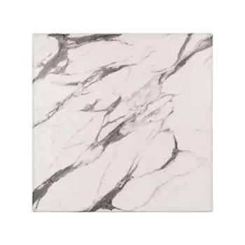 Sipërfaqe tavoline Werzalit 60x60 mermer bardhë-gri 5657 FH5229.11