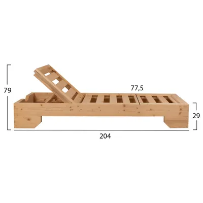 Shezllon druri Heavy Duty Macedonia (HM5646.03) - 2