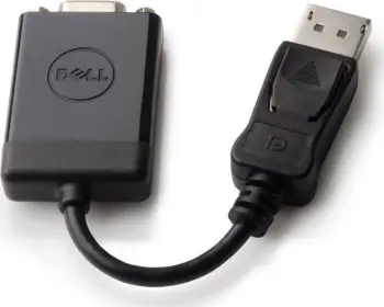 Përshtatës Dell DisplayPort-D-Sub, i zi