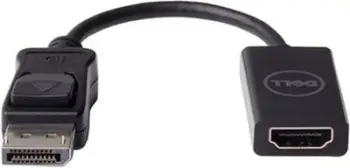 Përshtatës AV Dell DisplayPort, HDMI, i zi