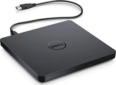 Disk i jashtëm, Dell Slim, DVD-RAM - USB 2.0, i zi - 1