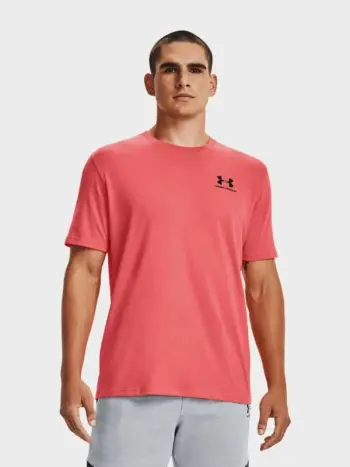 Maicë Sportstyle për meshkuj nga Under Armour, ngjyrë rozë