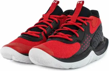 Atlete për meshkuj Under Armour Jet '23, të zeza dhe të kuqe