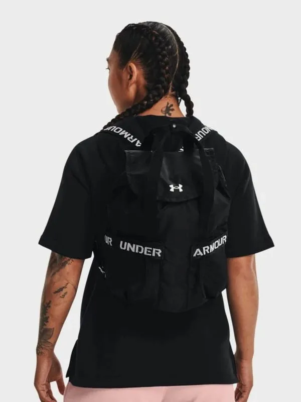 Çantë shpine për femra Under Armour, e zezë - 3
