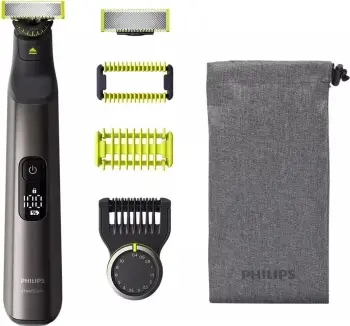 Makinë rroje për meshkuj Philips OneBlade Pro 360 QP6551/15, hiri