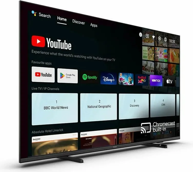 Televizor Philips 65HFL4518U/12, 65 inç, 4K Ultra HD, Android TV, Chromecast, LED - 1