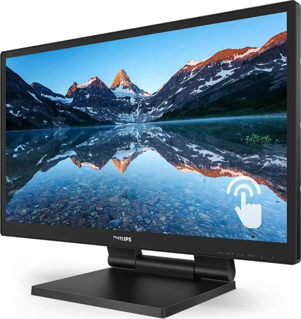 Monitor Philips B-line 242B9T, 24", Full HD, me prekje, i zi - 5
