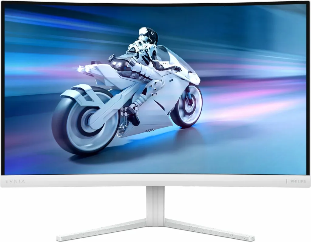 Monitor i lakuar Philips Evnia 5000 27M2C5201L, 27", Full HD 180Hz, i bardhë - 9