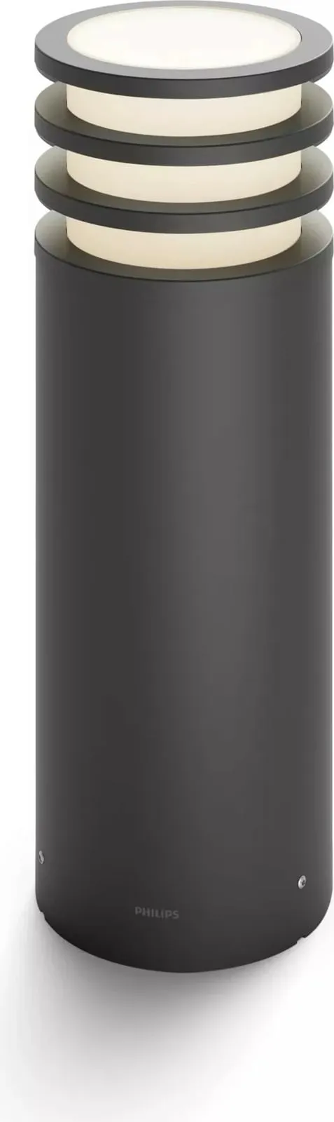 Llambë smart Philips HUE Lucca Sockel, 806lm, E27, anthracite - 1