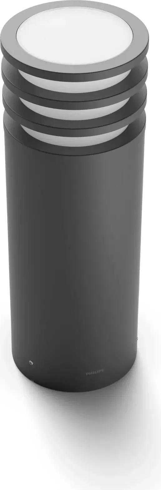 Llambë smart Philips HUE Lucca Sockel, 806lm, E27, anthracite - 2