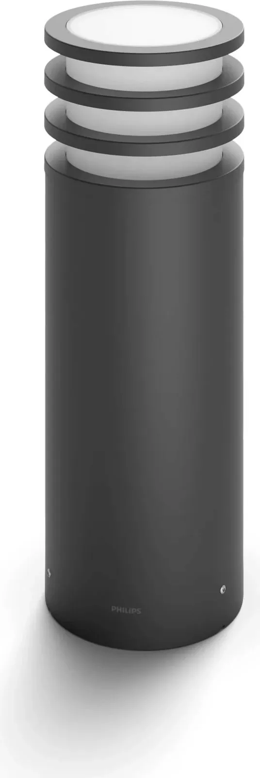 Llambë smart Philips HUE Lucca Sockel, 806lm, E27, anthracite - 3