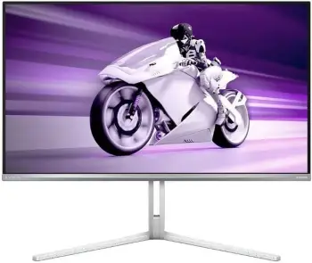 Monitor Philips 32M2N8900, 31.5 inç, QD-OLED, 4K, FreeSync, i bardhë