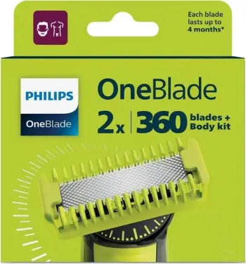Set koka për makinë rroje Philips OneBlade QP624/50, 2 copë