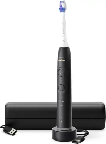 Furçë dhëmbësh elektrike sonike Philips Series 6500 HX7411/02, e zezë