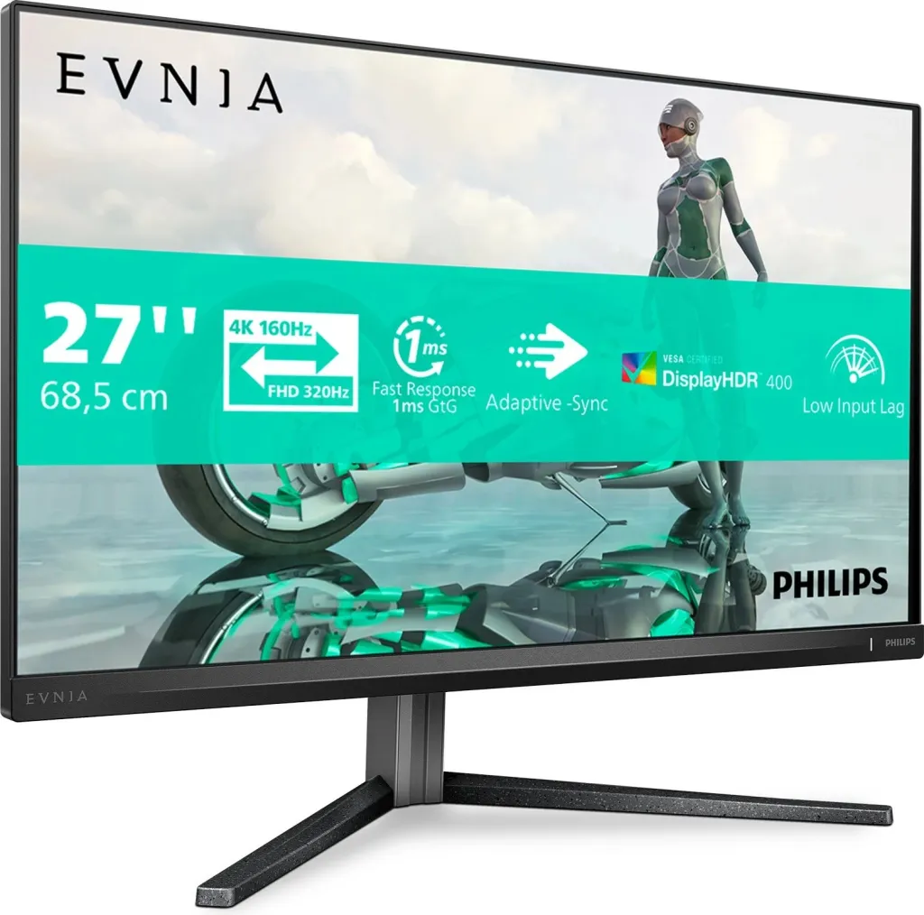 Monitor Philips Evnia 3000 27M2N3800A, 27", 4K Ultra HD, gri - 2
