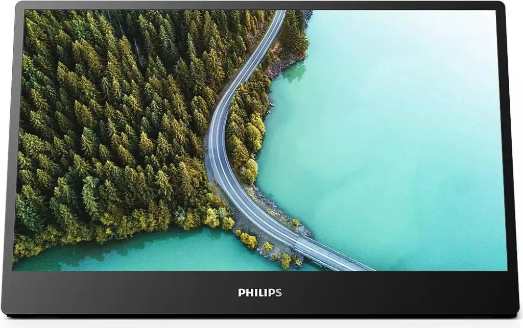 Monitor Philips 3000 series 16B1P3302/00, 15.6", Full HD, LED, e zezë - 1