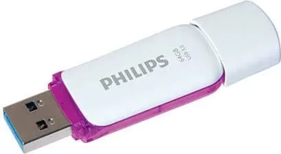 USB Philips 64GB Snow Edition Magic Purple, USB 3.0 - 1