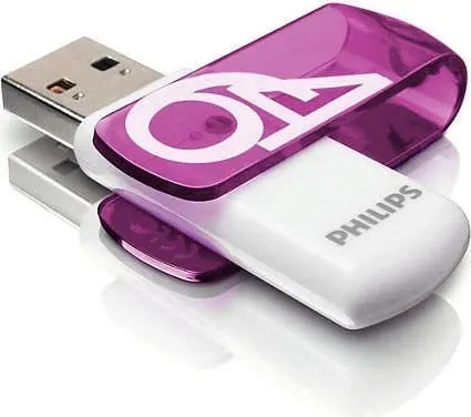 USB stick Philips Vivid Edition 64GB, Magic Purple - 1