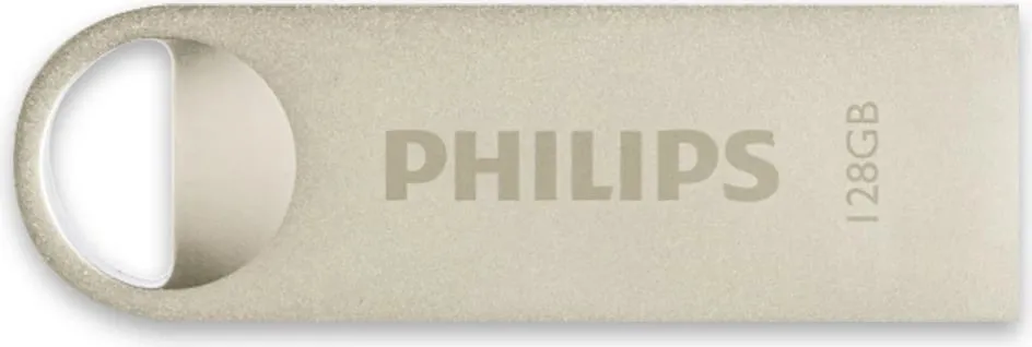 USB flash Philips Moon 2.0, 128GB, e zezë - 1