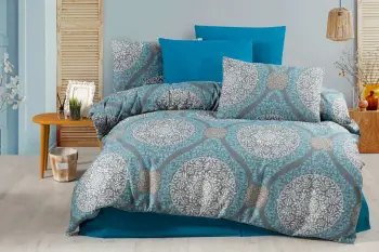 Set mbulesë për jorgan Single XL, Luna, ngjyrë hiri, L'essentiel
