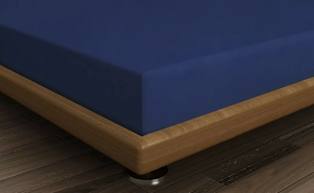 Çarçaf fitted Ranforce Double XL, ngjyrë Sax Blue, L'essentiel - 2