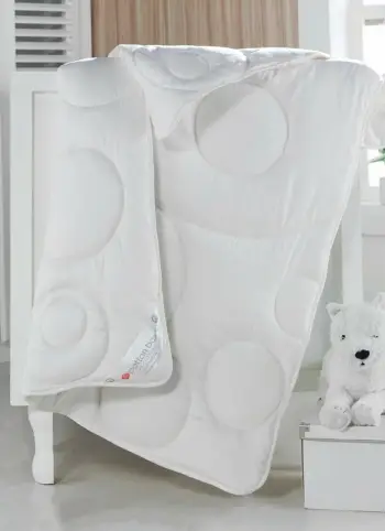 Jorgan për bebe, pambuk, L'essentiel, i bardhë, 95x145cm