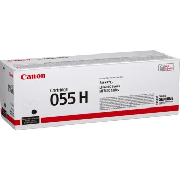 Toner Canon 055 H deri në 7.600 faqe – Zezë