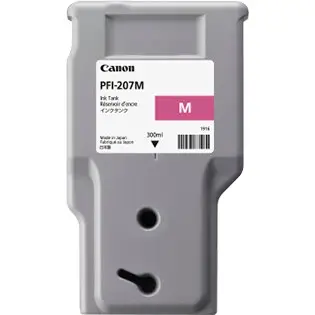 INK Canon PFI-207M 8791B001 / 300ml / paketë 1 – Rozë
