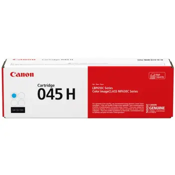 Toner Canon 045H Original Cartridge / High Yield (2,200 Pages) – Blu
