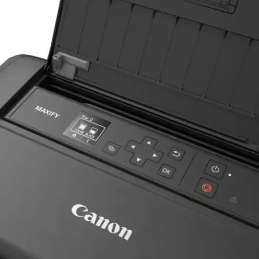 Printer Canon MAXIFY BX110 me akumulator, ngjyrë bardhë - 1