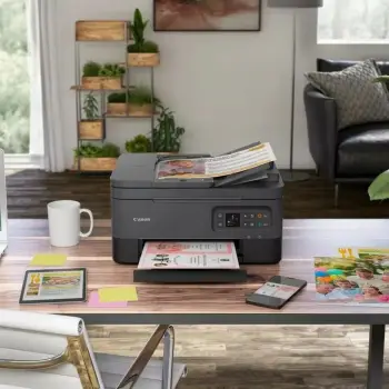 Pajisje multifunksionale Canon Pixma TS7450i, inkjet, Wi‑Fi, e zezë