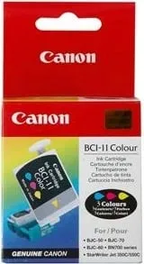Toner Canon BCI-11, 18 ml, Cyan, Magenta, Yellow - 1