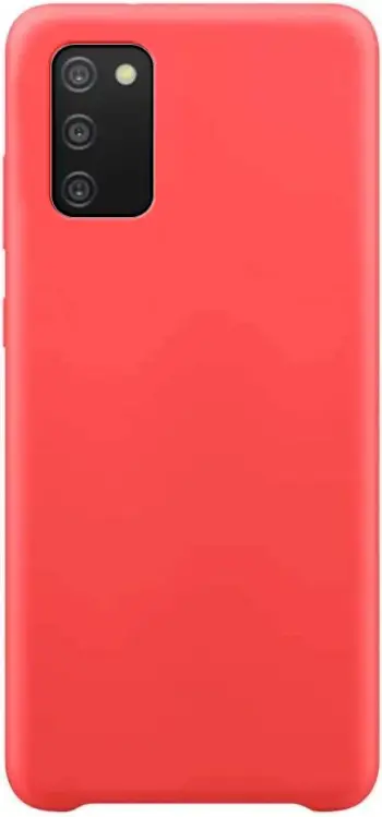 Mbrojtëse telefoni Hurtel Silicone Case Samsung Galaxy A03s, silikon fleksibël, e kuqe
