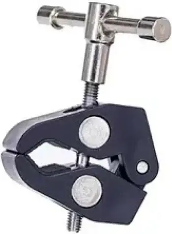 Kllapë fiksimi Hurtel për aksesorë, 1/4 dhe 3/8 inç, Metal, e zezë