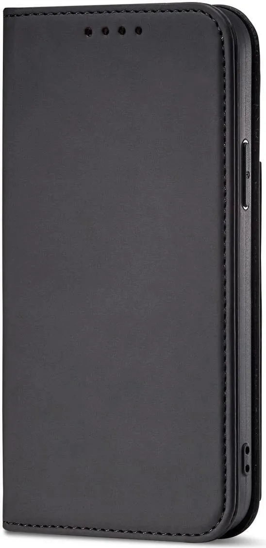 Mbështjellës Hurtel Magnet Card Case për iPhone 14, portofol, mbajtës, e zezë - 4