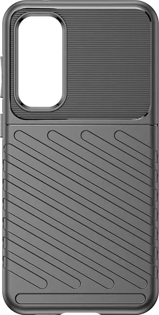Mbështjellës Hurtel Thunder Case për Samsung Galaxy S23 FE, TPU, zi - 5