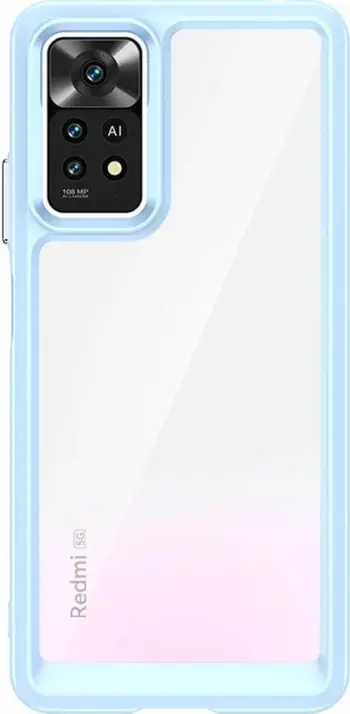 Mbështjellës telefoni Hurtel Outer Space Case Xiaomi Poco X5 5G Redmi Note 12 5G, kornizë fleksibile, i kaltër