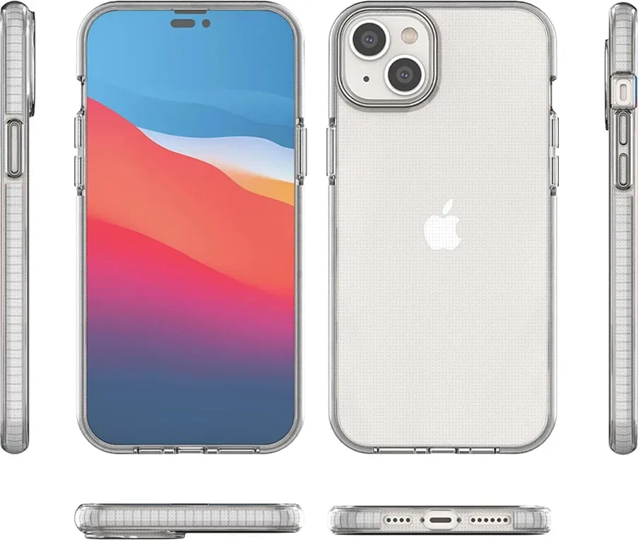 Mbështjellës Hurtel Spring Case për iPhone 14 Plus, TPU, Rozë e çelët - 2