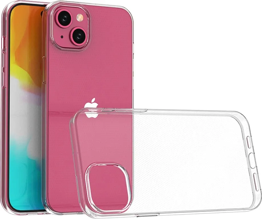 Mbështjellës Hurtel Ultra Clear për iPhone 15 Plus, Transparent - 1