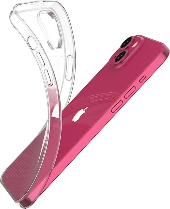 Mbështjellës Hurtel Ultra Clear për iPhone 15 Plus, Transparent - 4