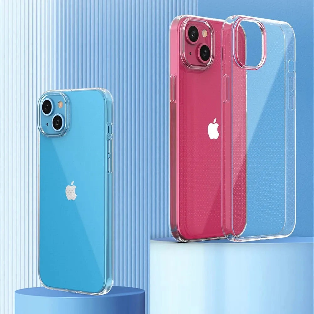 Mbështjellës Hurtel Ultra Clear për iPhone 15 Plus, Transparent - 9